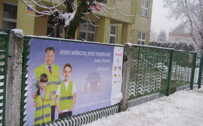 „Jesteś widoczny, jesteś bezpieczny” w Garbatce Letnisko