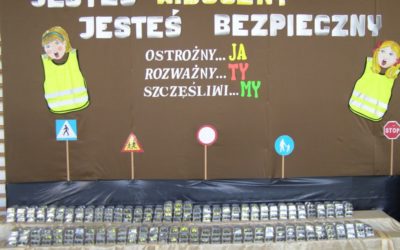 „Jesteś widoczny, jesteś bezpieczny” w Kazanowie.