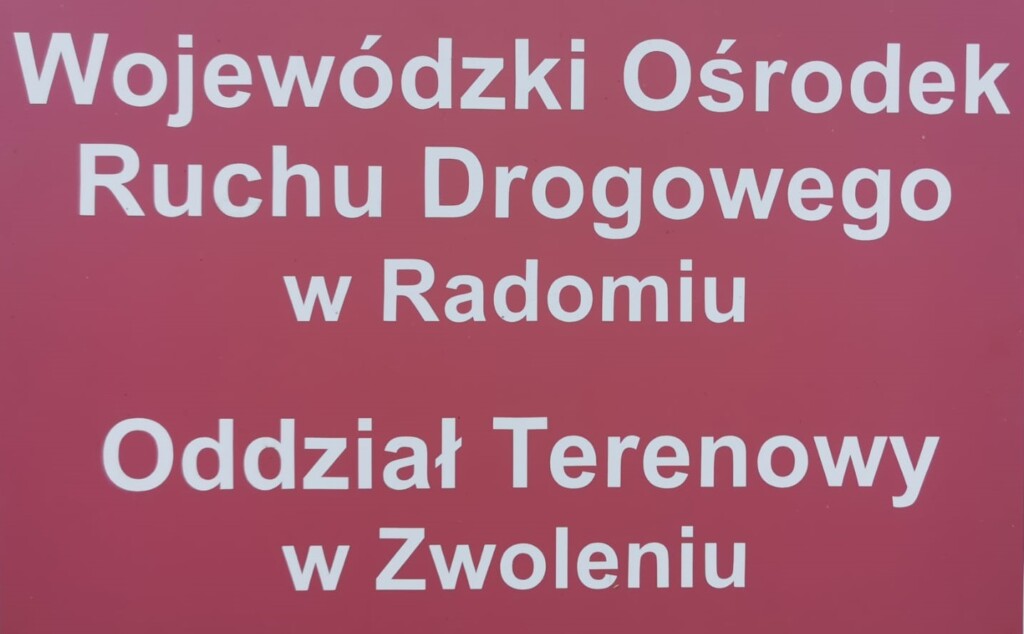 Likwidacja oddziału terenowego WORD w Zwoleniu