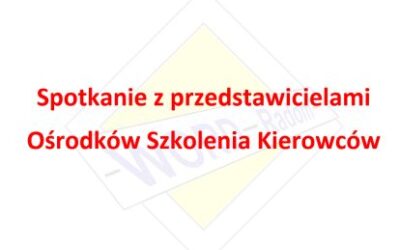 Spotkanie z przedstawicielami OSK