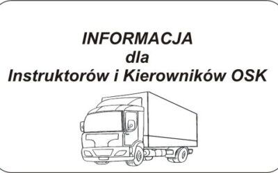 Instruktorzy, Kierownicy OSK